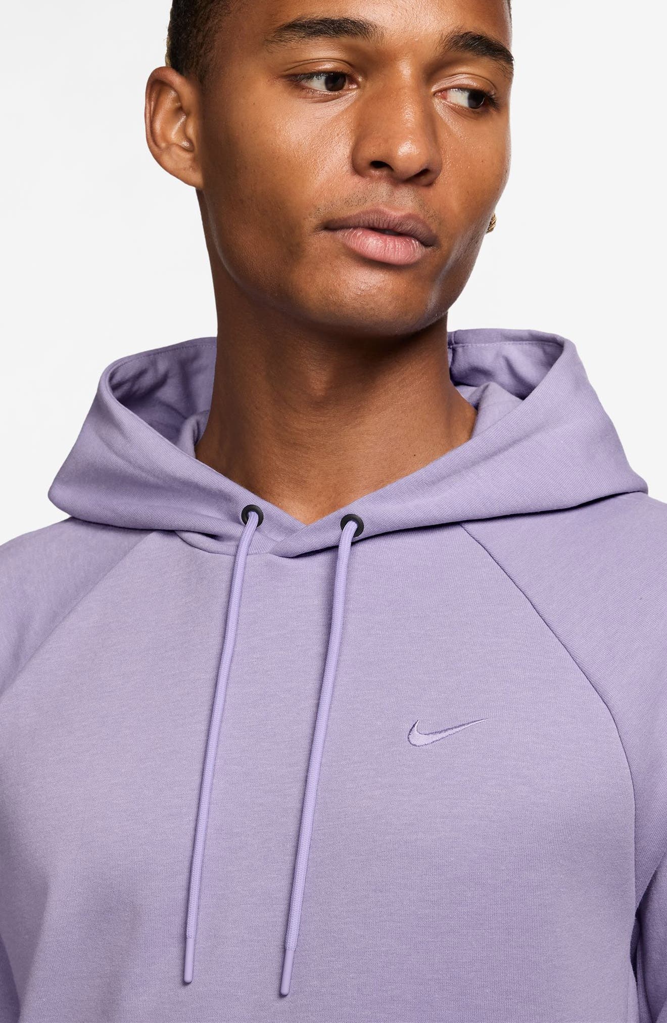 Nike Primary Dri-FIT Hoodie in Hydrangeas/Heather at Nordstrom - 3