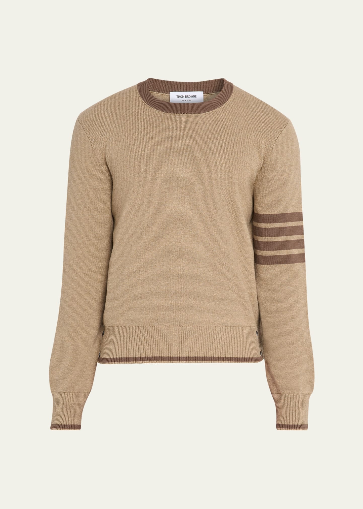 Men's 4-Bar Crewneck Sweater - 1