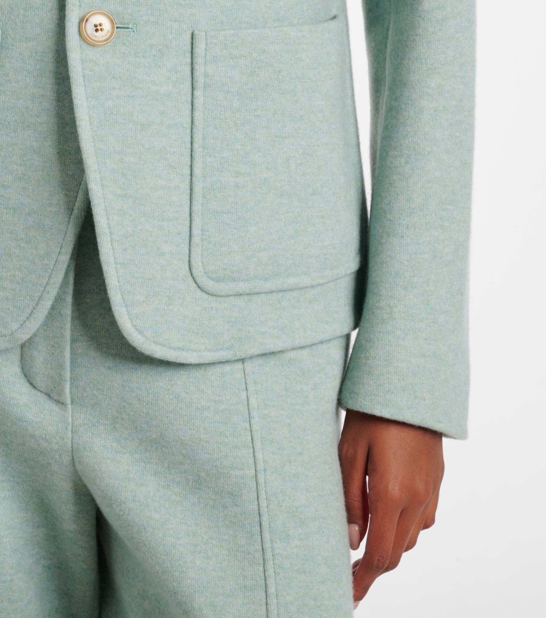 Mini Spagna cashmere-blend jacket - 5