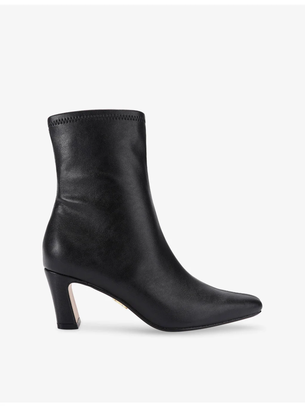 Willah Heeled Faux-Leather Ankle Boots - 1