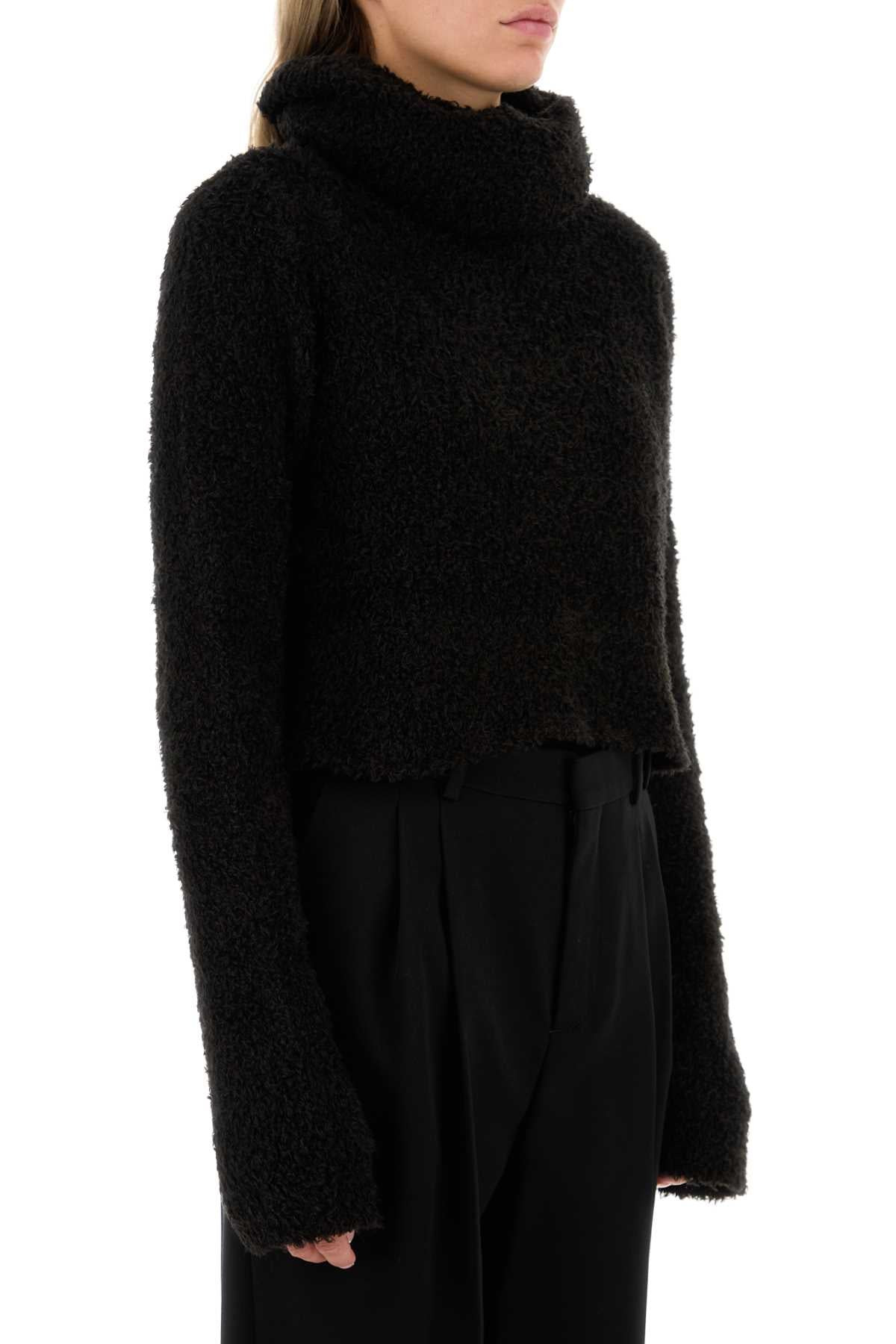 Saint Laurent Women Pull Crop Col Roule - 3