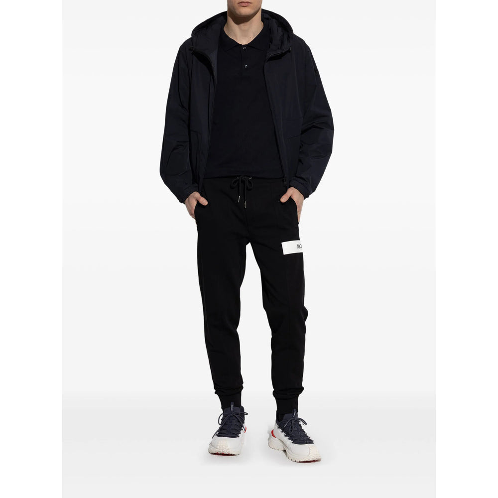 Moncler Blue Polo Shirts Men - 5