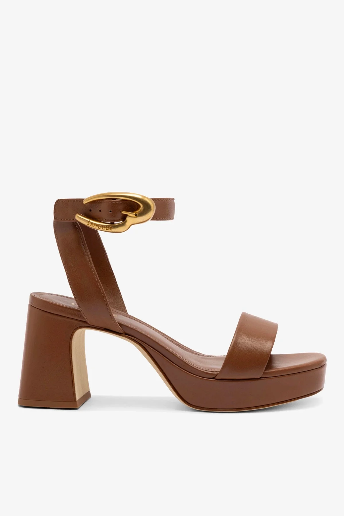Dolly Verona Low Sandal In Caramel Leather - 1