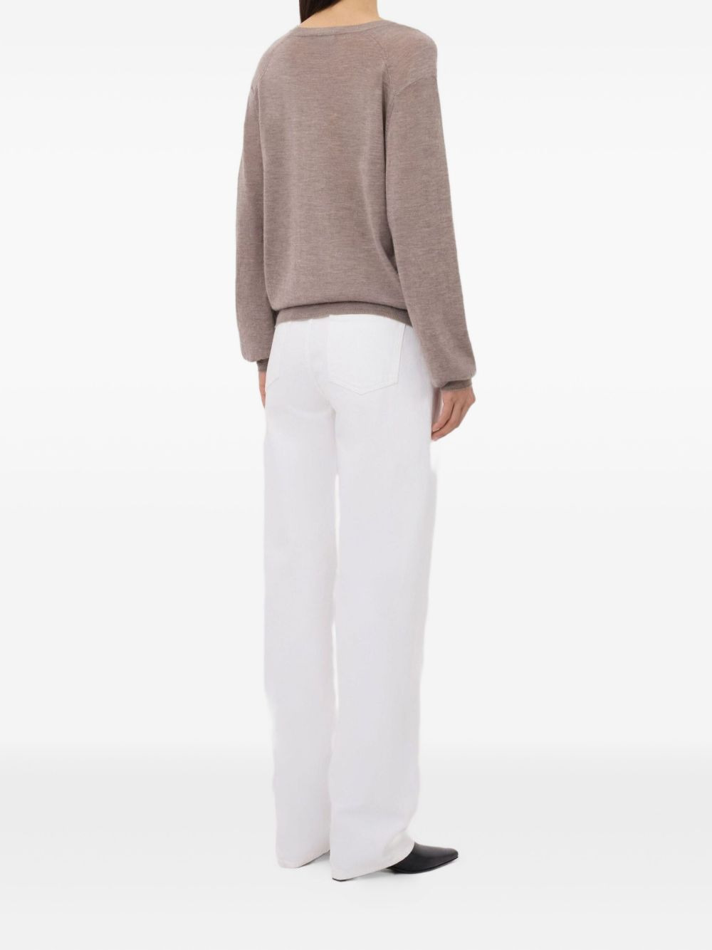 Julio V-neck cashmere sweater - 5