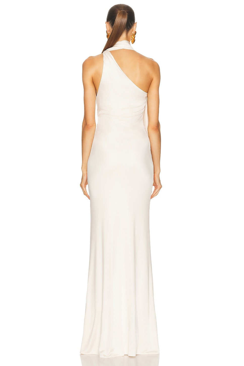 One Shoulder Evening Dress - 4