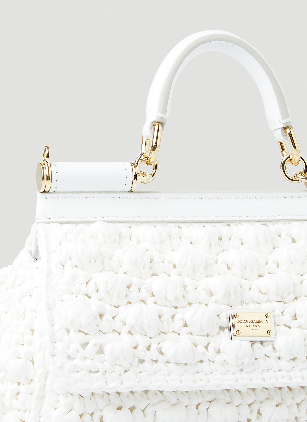 Small Crochet Sicily Handbag - 5