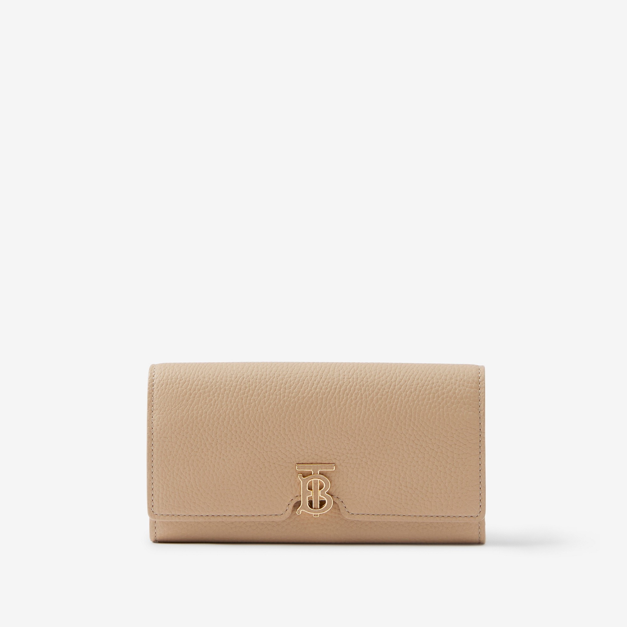 Grainy Leather TB Continental Wallet - 1