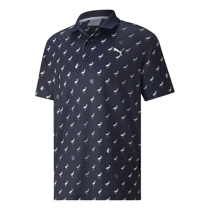 PUMA Matter Egrets Polo Shirt 'Navy' 533794-02 - 1