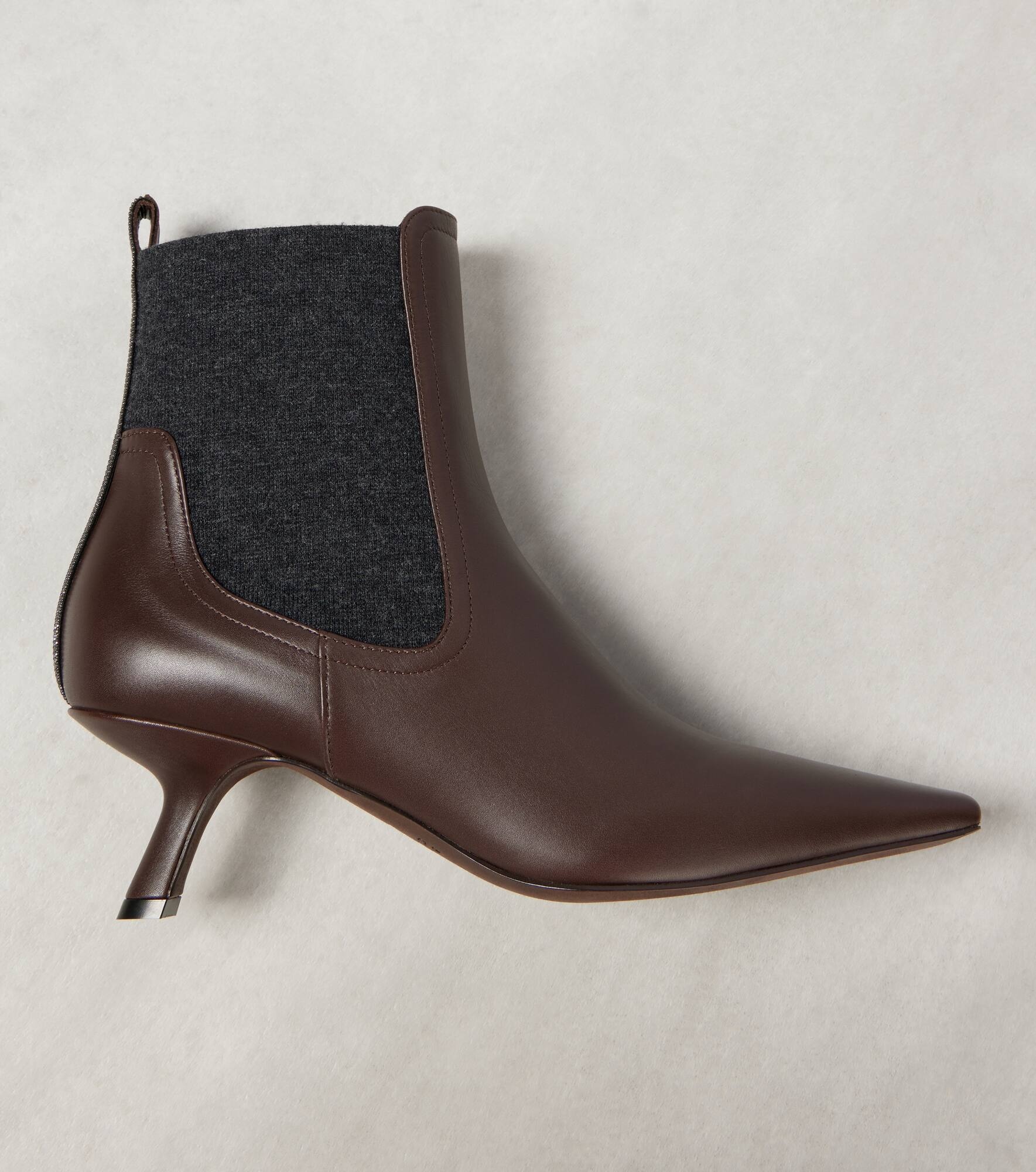 Leather ankle boots - 6