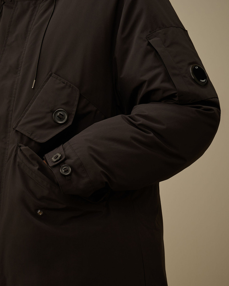 Micro-M (R) Long Hooded Down Jacket 5