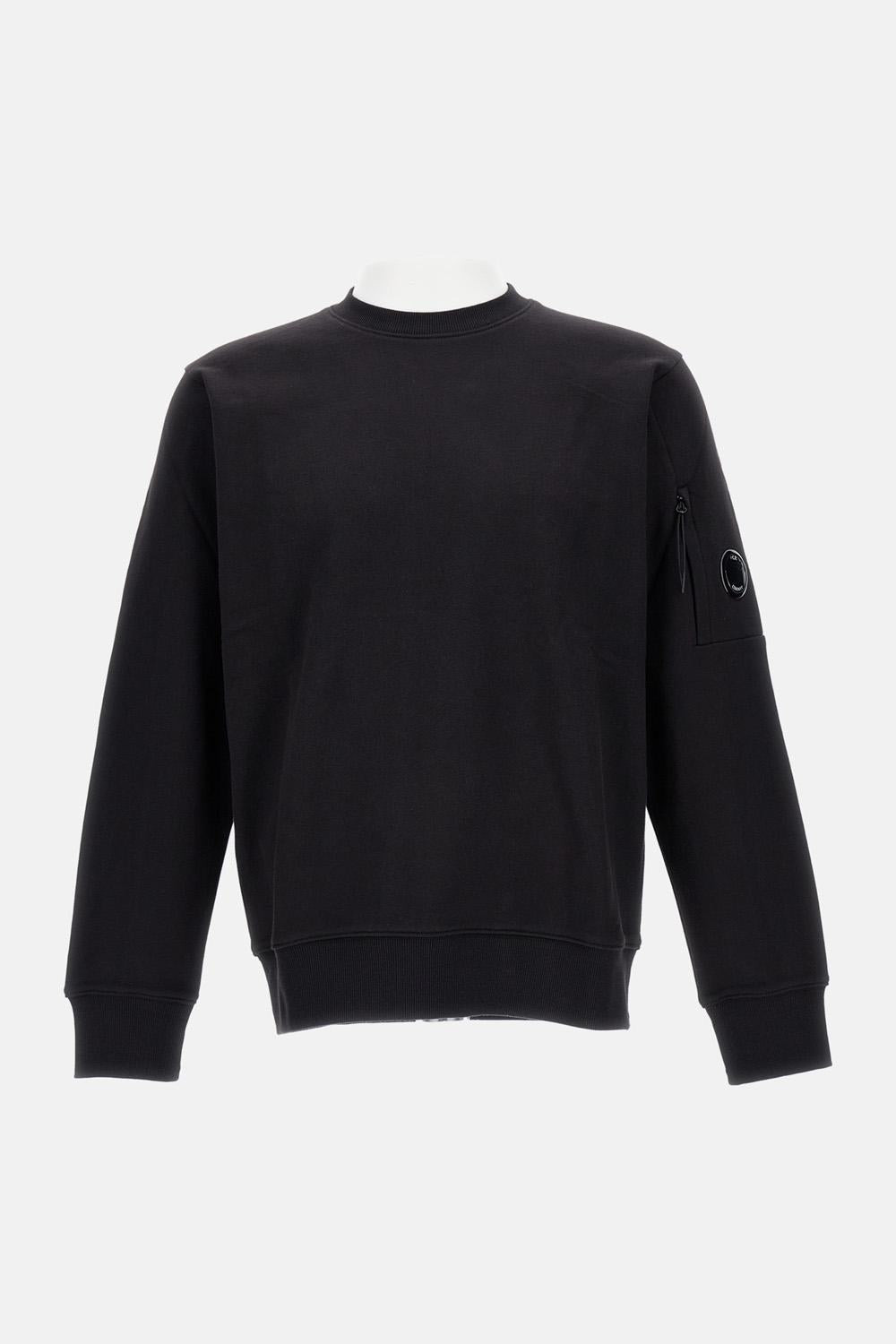SWEATSHIRTS CREW NECK IN DIAGONAL RAISED FLEECE - 2