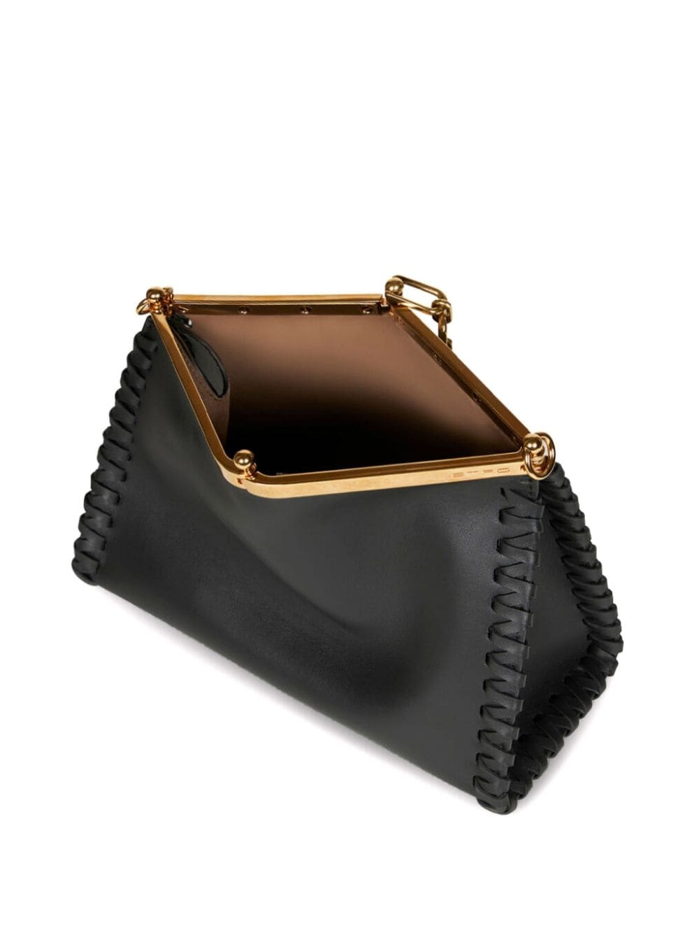 medium Vela leather shoulder bag - 3