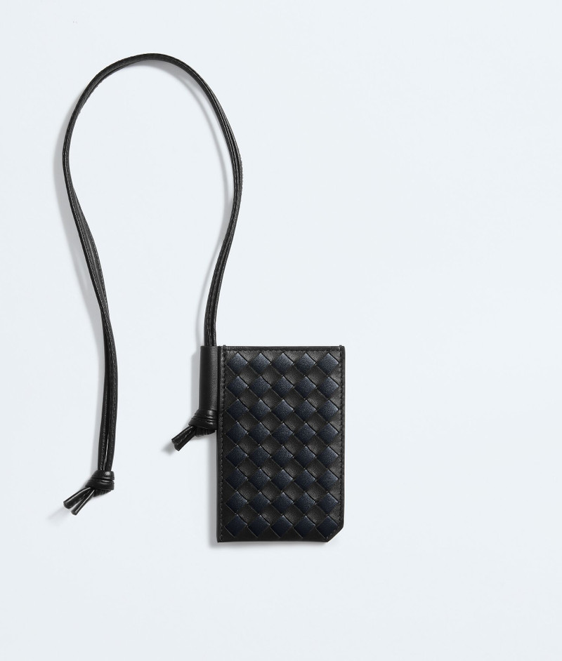 Intrecciato Piccolo Badge Holder 1