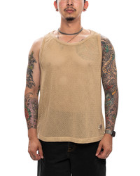 トップス 24SS Stussy Cotton Big Mesh Tank BLACK Cotton Big Mesh Tank - Black – Feature
