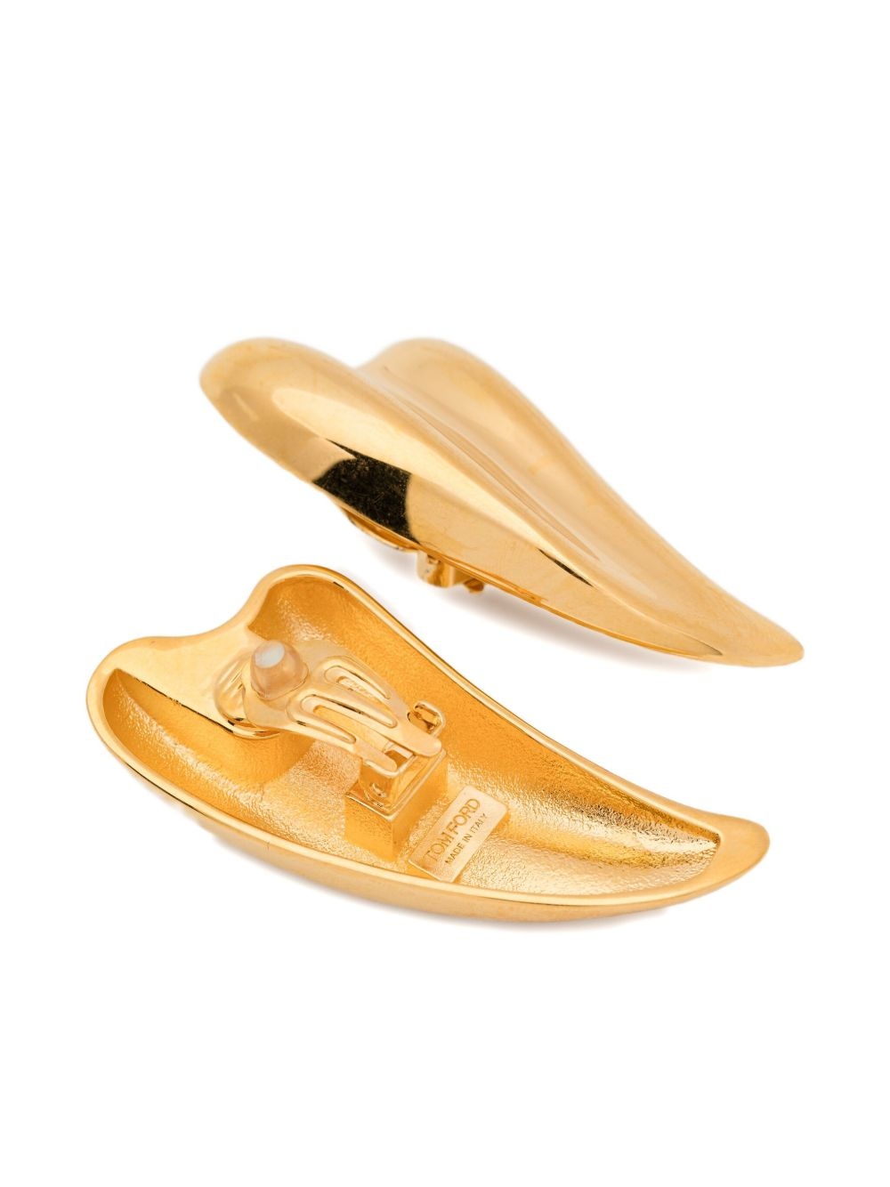 curved-claw earrings - 3