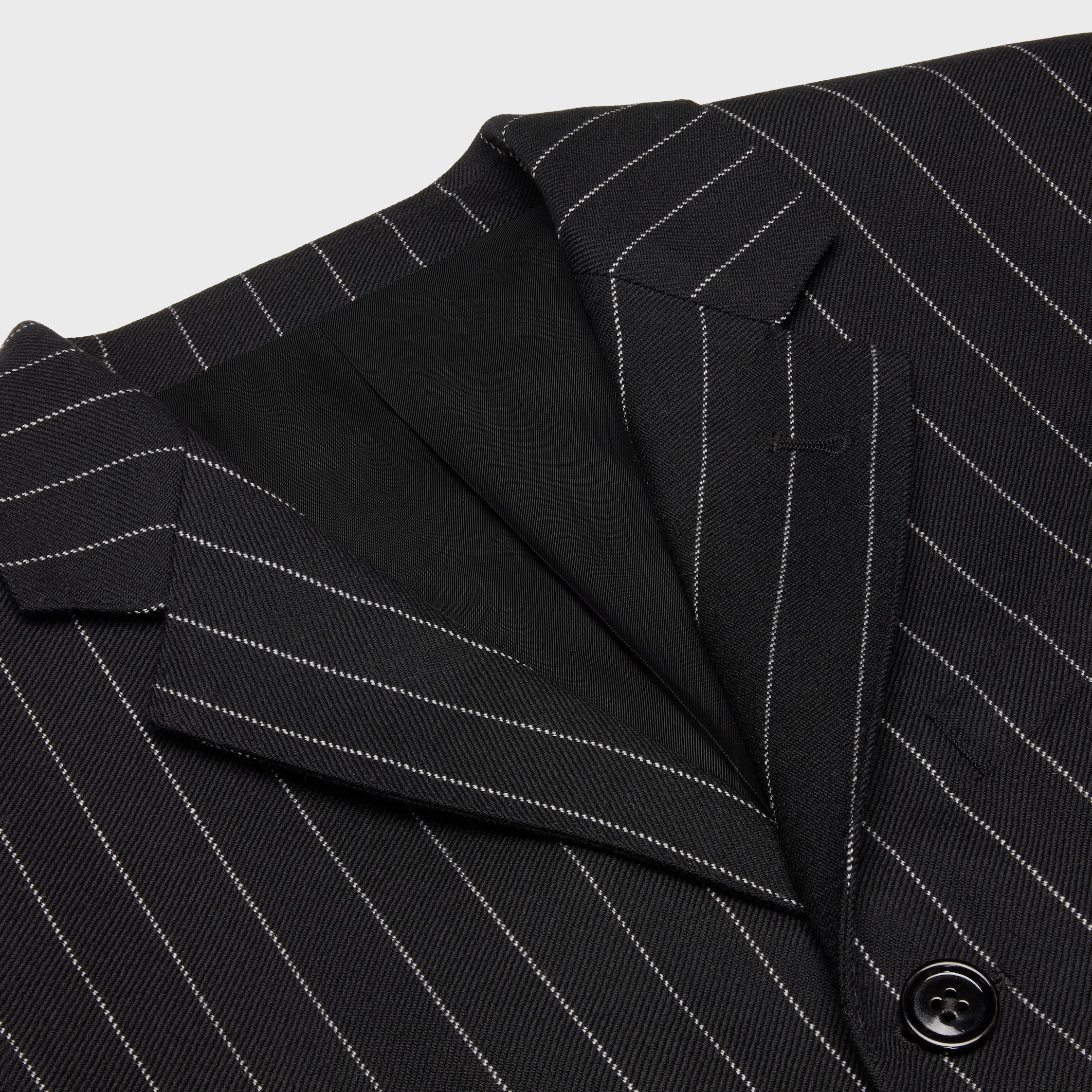 carnaby jacket in striped virgin wool - 3
