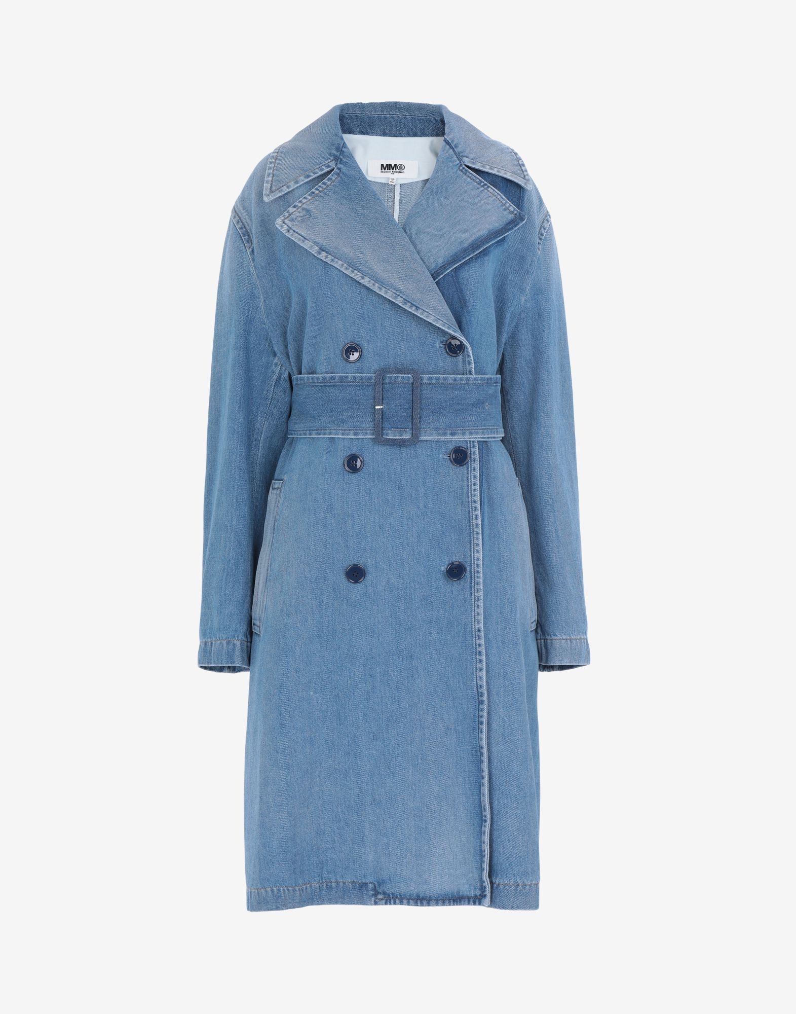 Shadow denim trench - 1