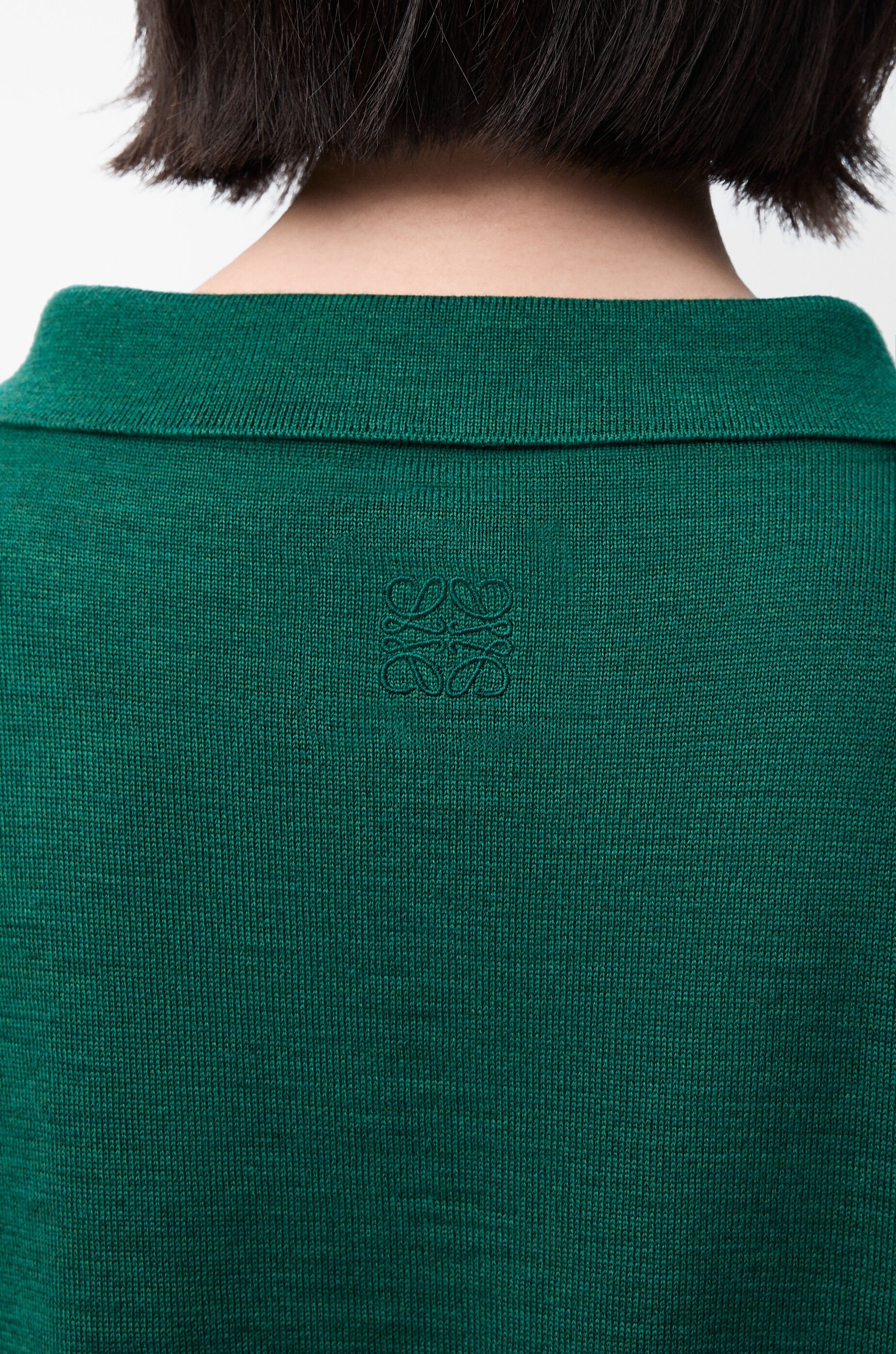 Polo sweater in wool - 5