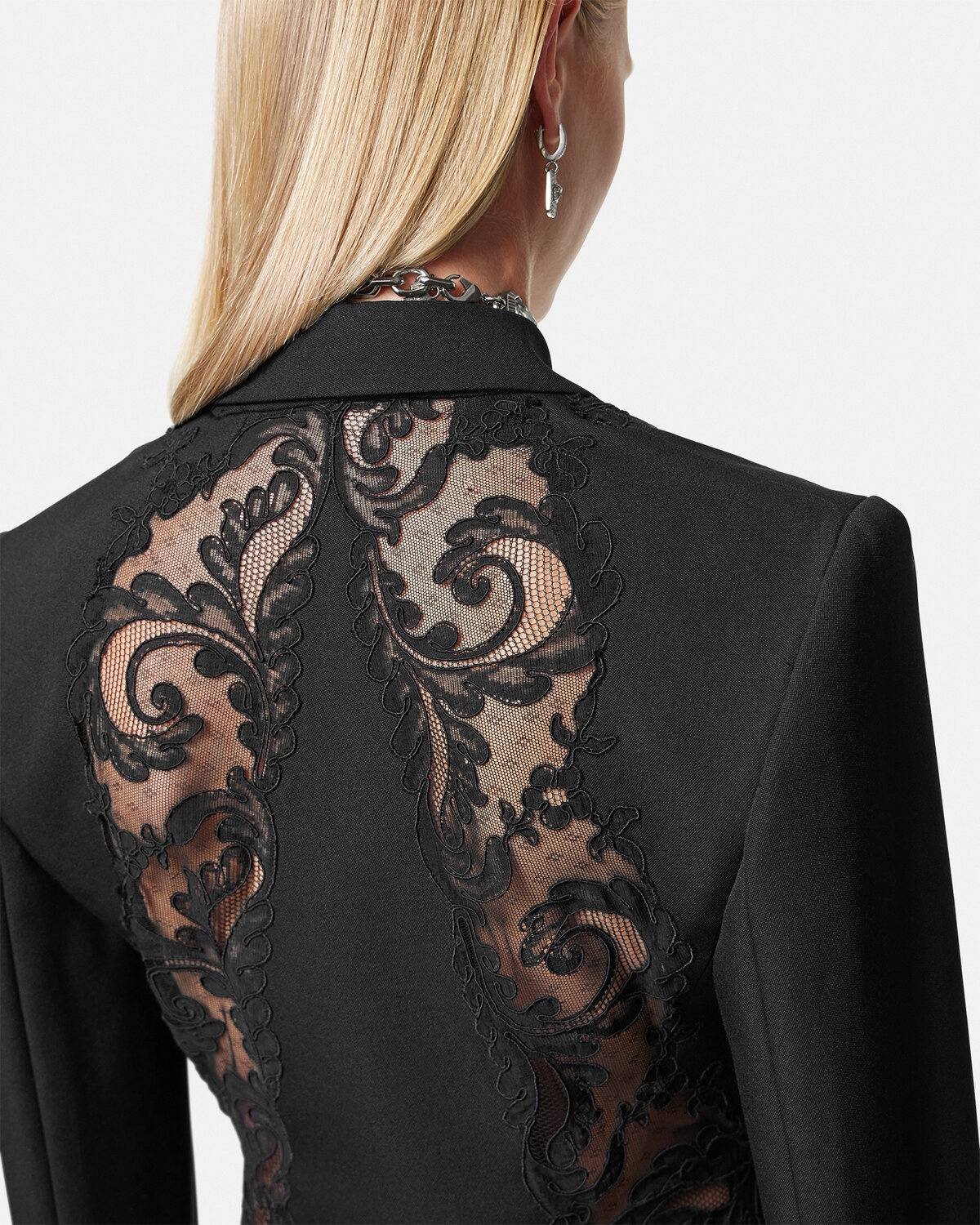 Barocco Lace Blazer Dress - 6