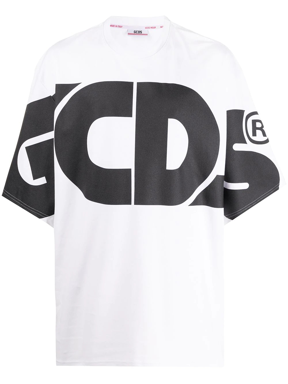 oversized logo print T-shirt - 1