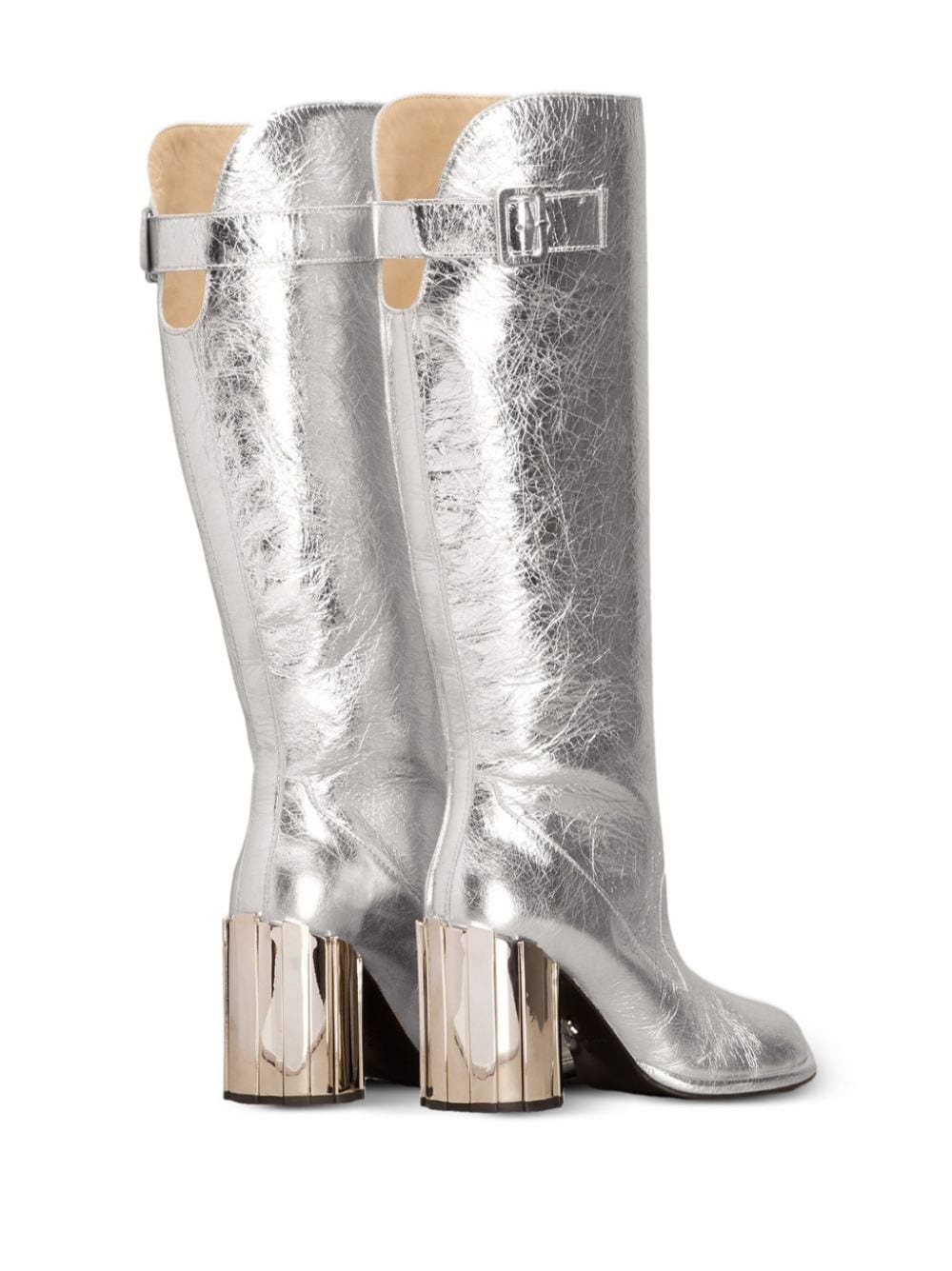 Anatomical-toe buckled boots - 3