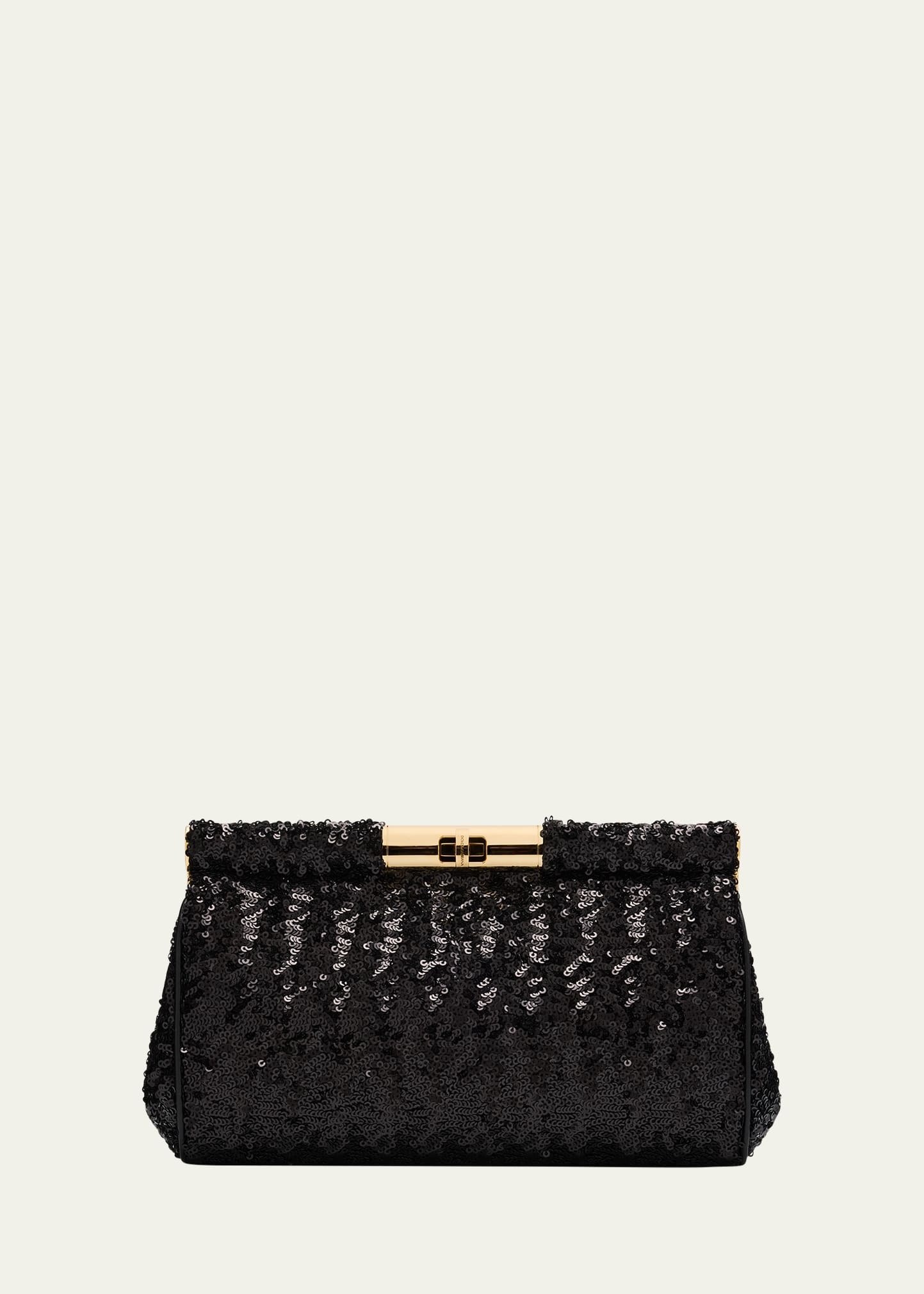 Marlene Medium Sequined Clutch Bag - 1