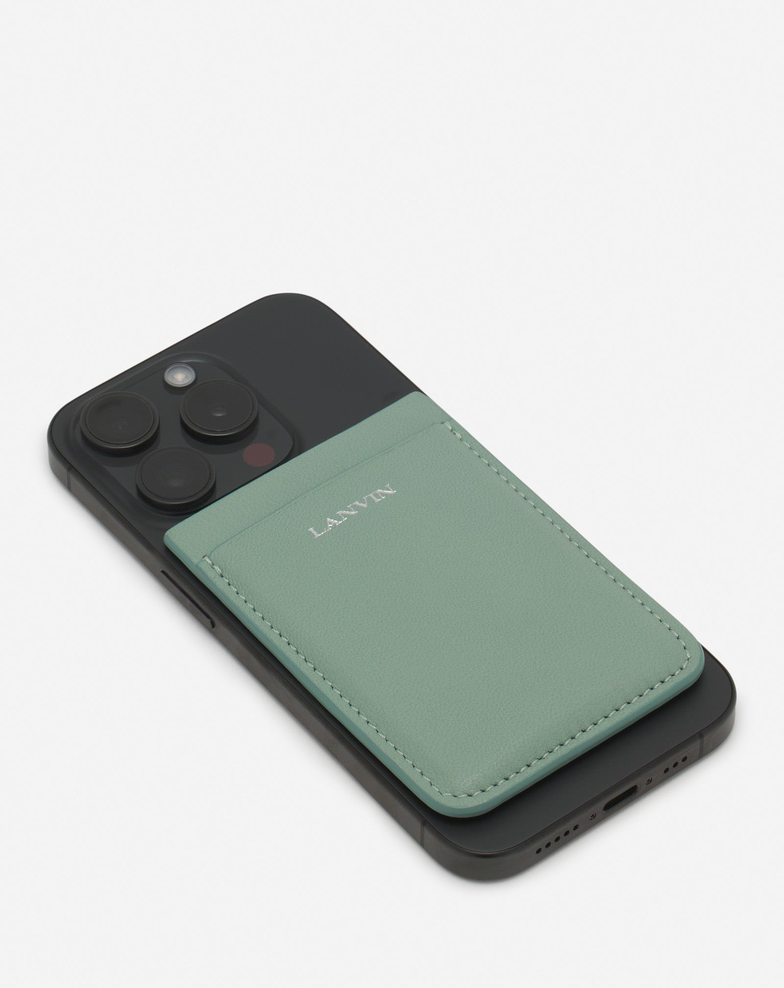 MAGNETIC LEATHER CARDHOLDER - 4