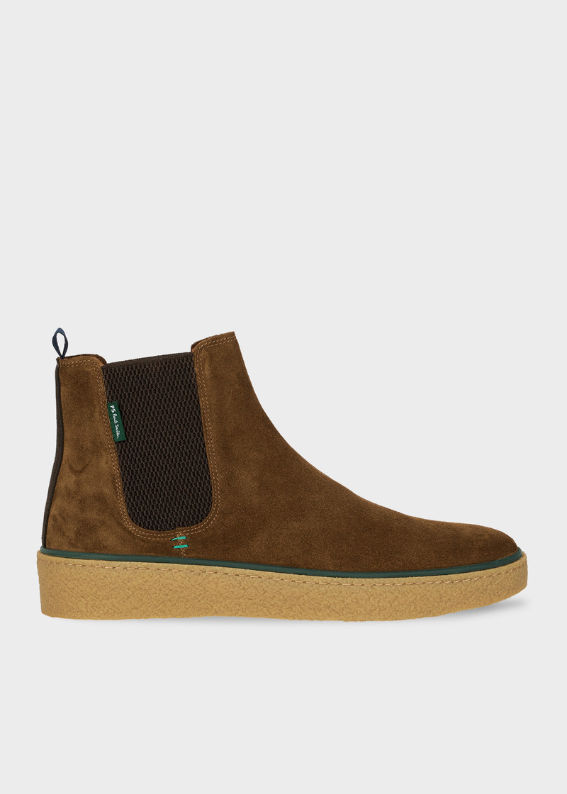 Tan Suede 'Bash' Boots 1