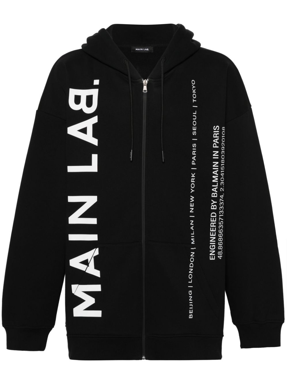Main Lab zip-up hoodie - 1