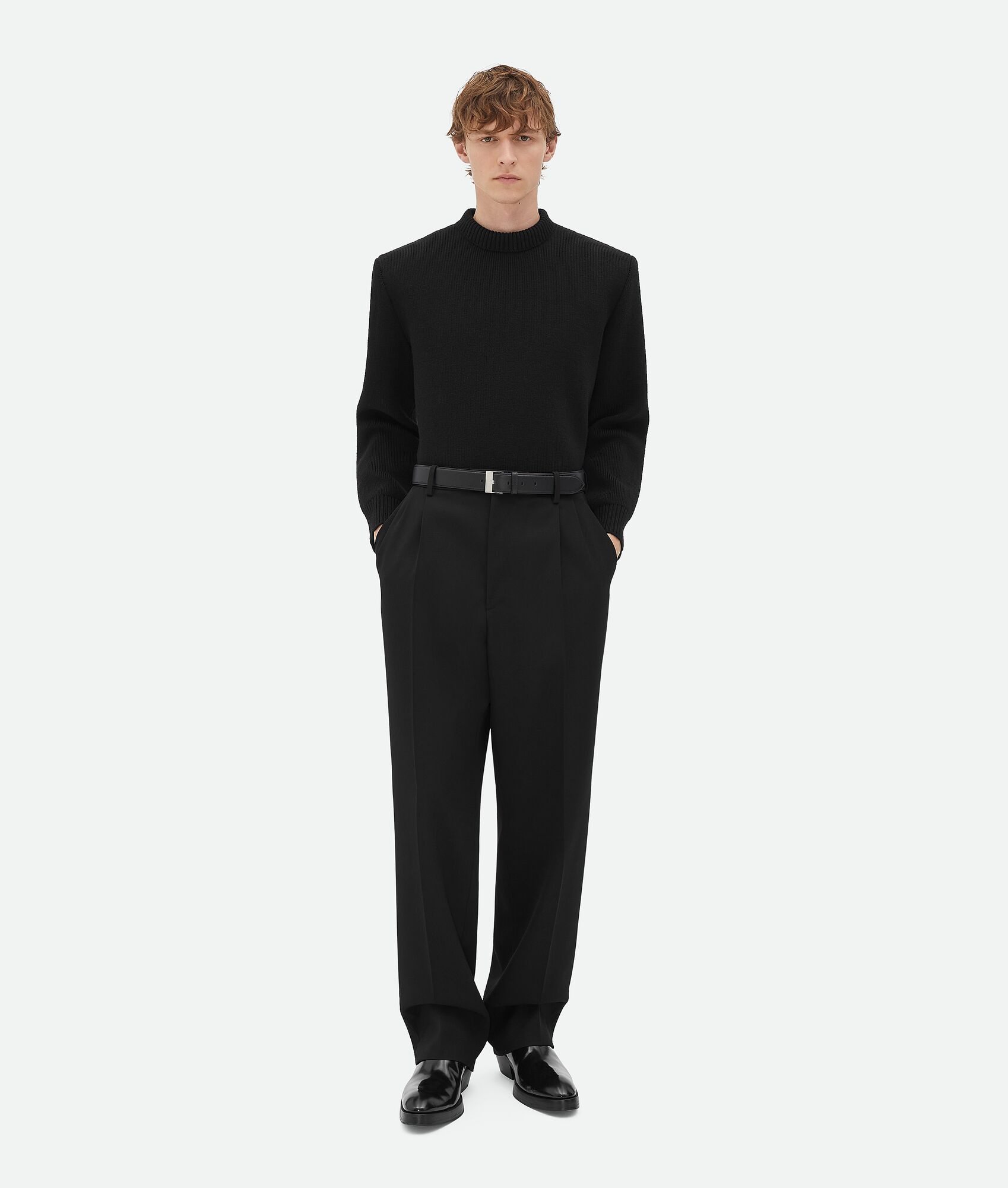 Wool Twill Trousers - 1