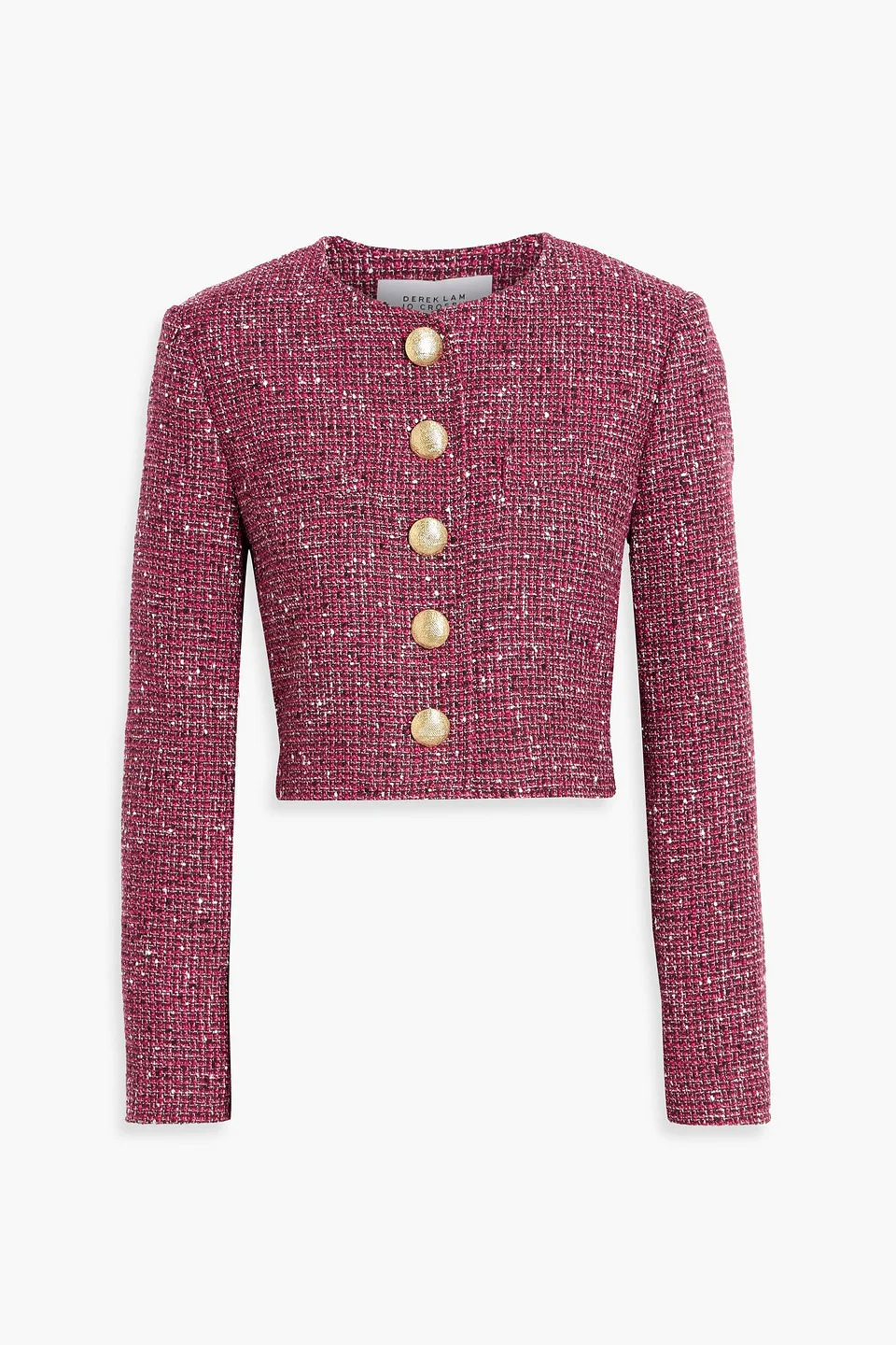 Juliette cropped tweed jacket - 1