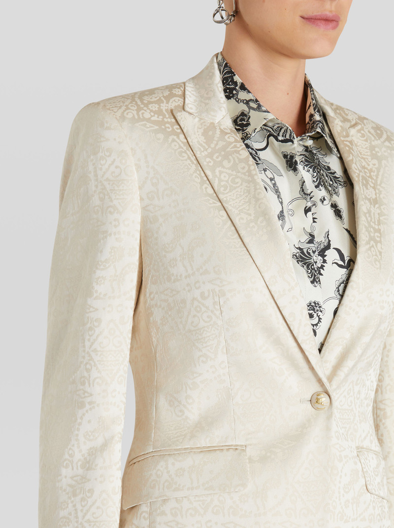 TAILORED JACKET WITH GRAPHIC PATTERN 2