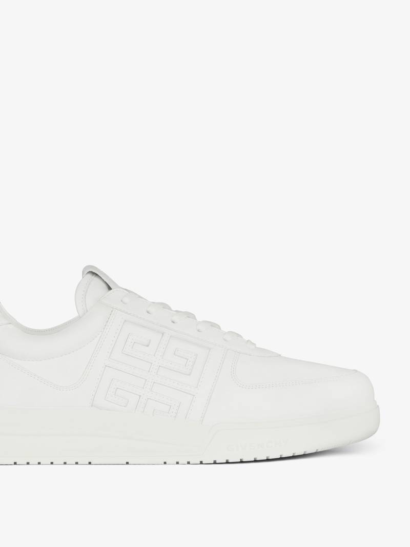 G4 SNEAKERS IN LEATHER 6