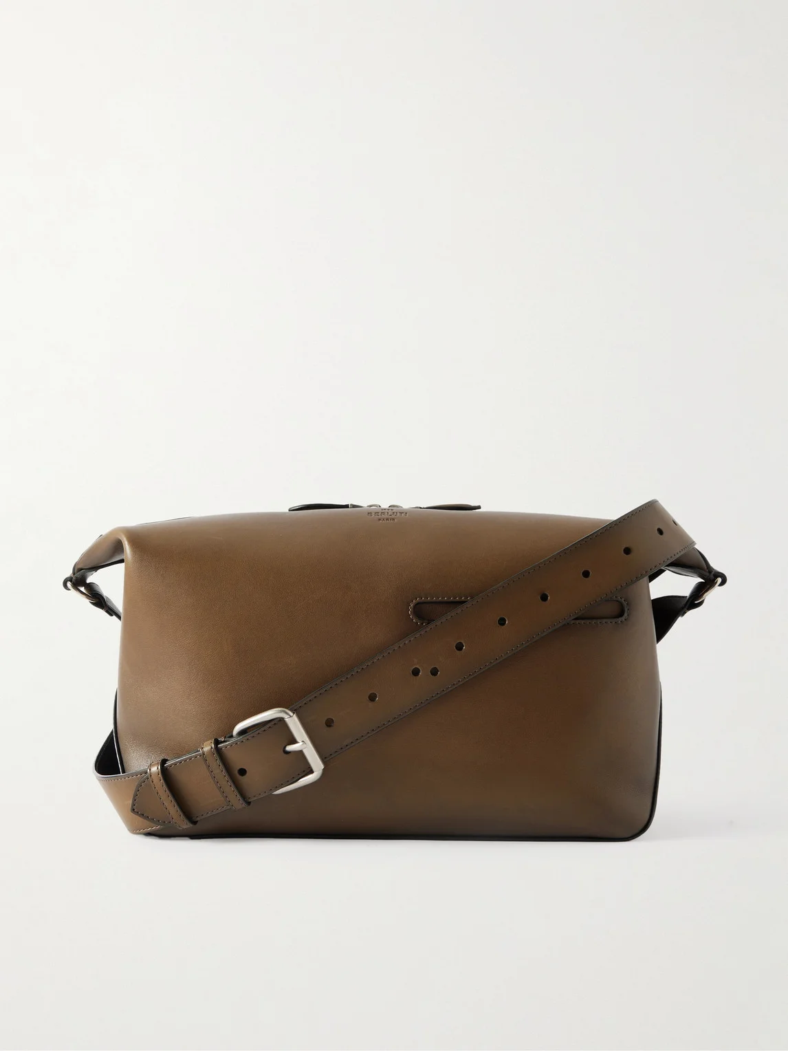 Toujours Soft Leather Messenger Bag - 1