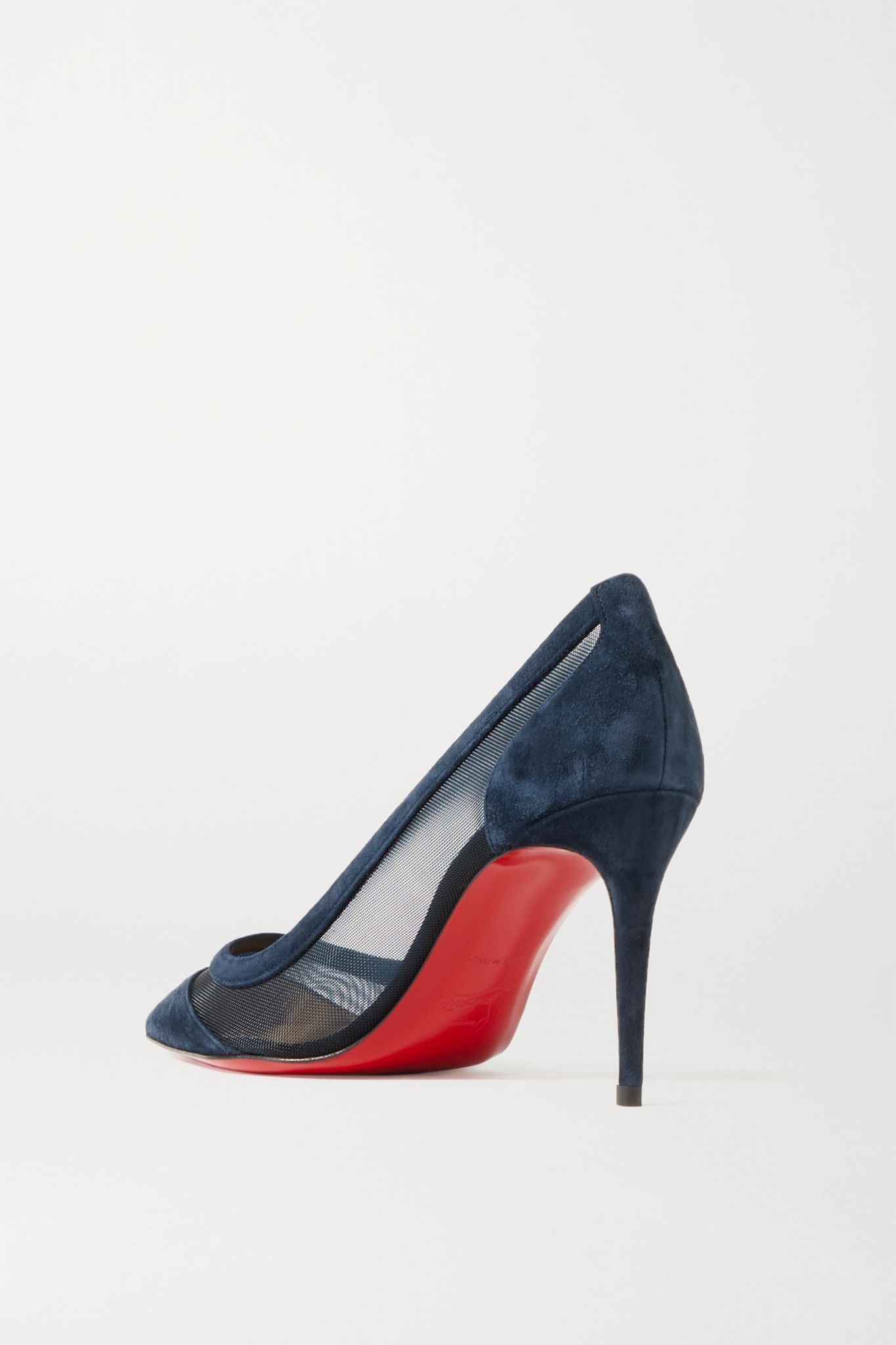 Galativi 85 suede and mesh pumps - 3