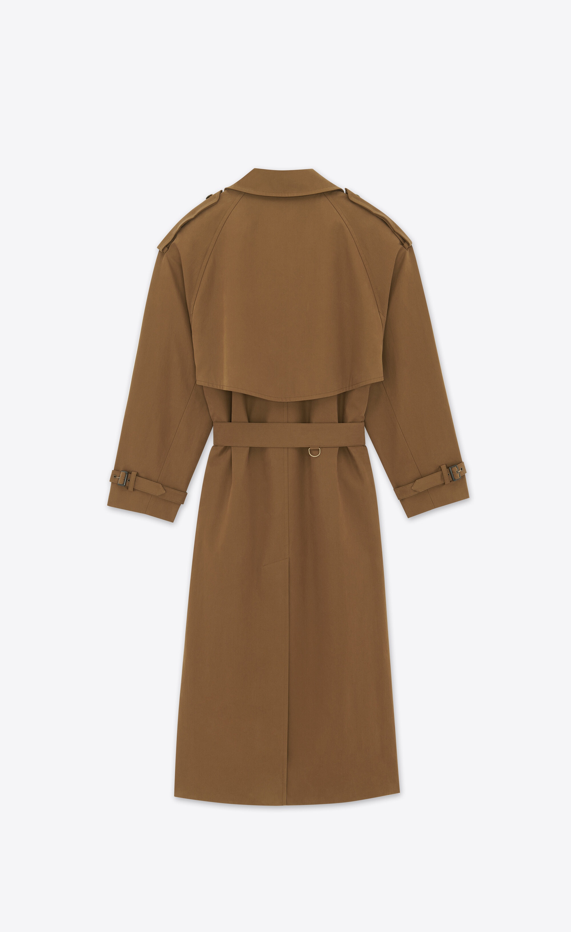 trench coat in cotton - 5