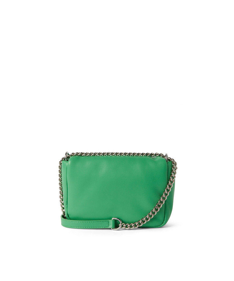 MSGM Puffer handbag with snap outlook