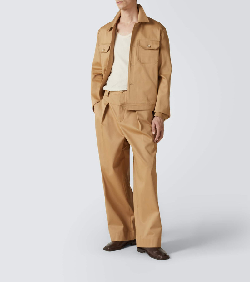 KING & TUCKFIELD Cotton wide-leg pants outlook