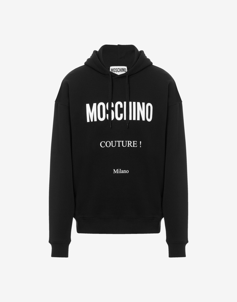 MOSCHINO COUTURE COTTON SWEATSHIRT 1