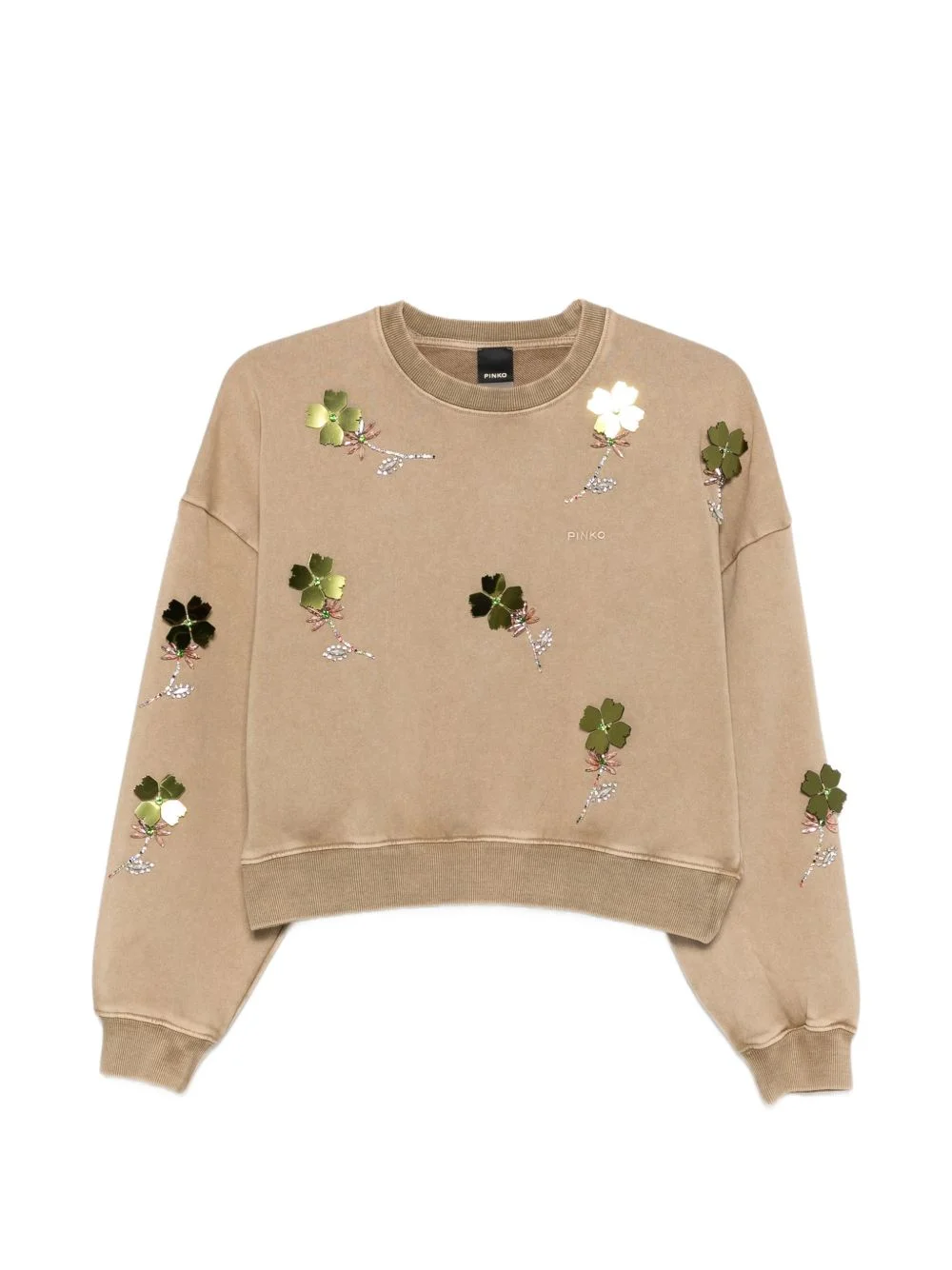 embellished sweater - 1
