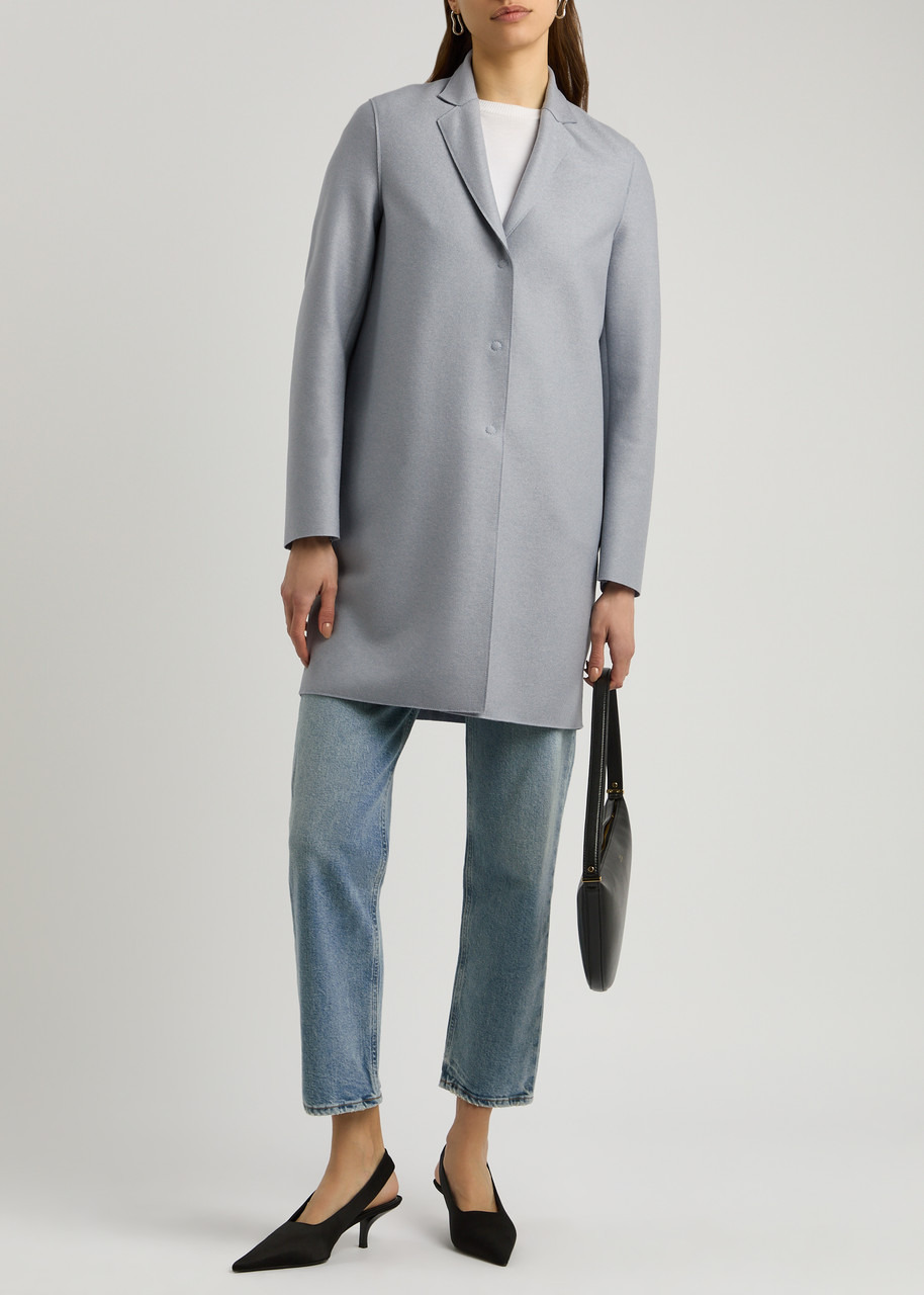 Harris Wharf London Cocoon Wool-felt Coat - 4