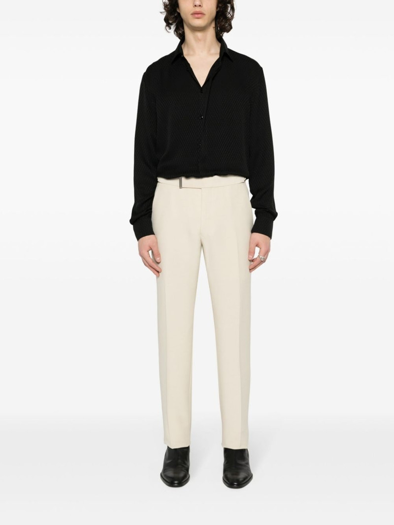 TOM FORD twill tailored trousers outlook