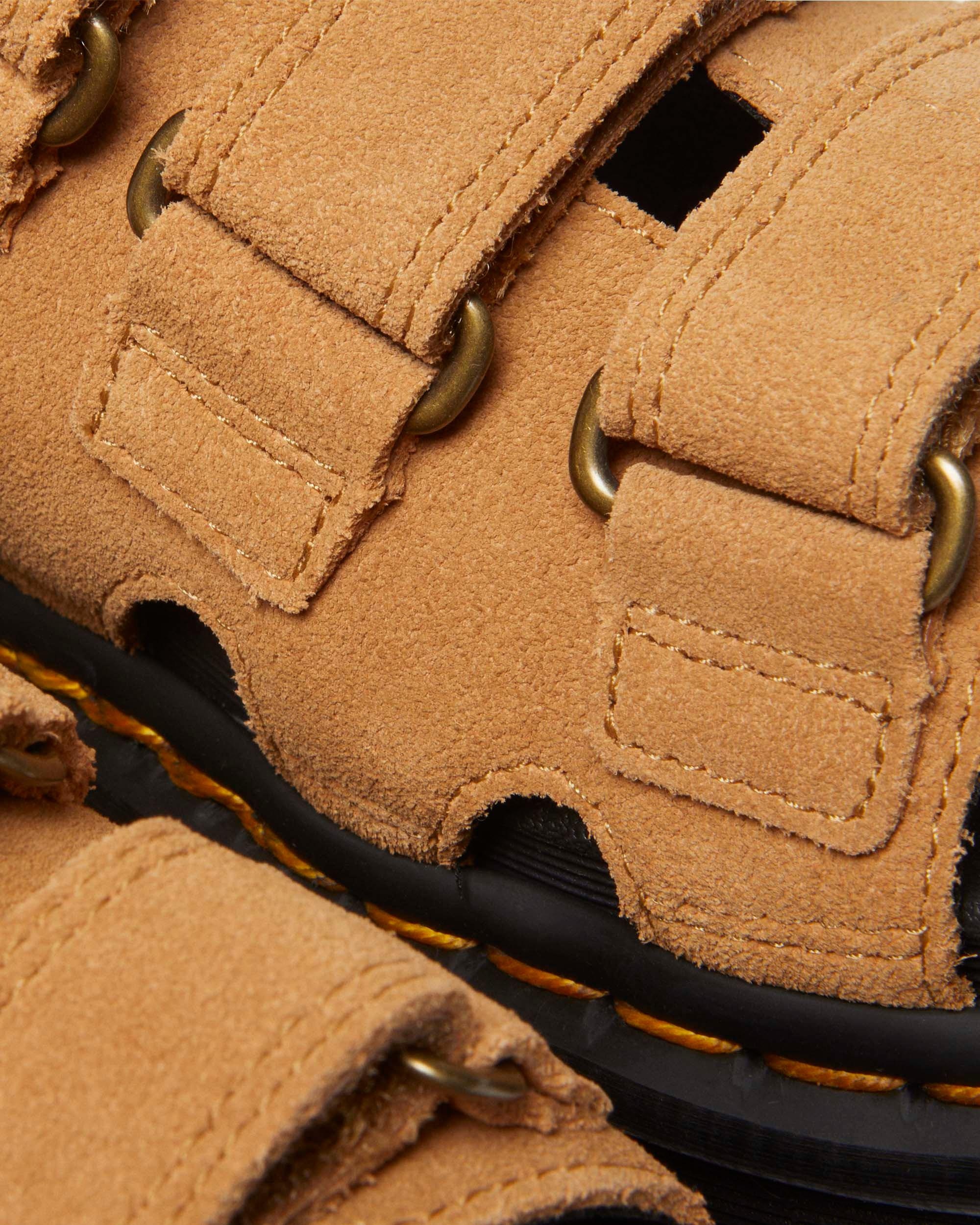 Raine Slide Athena Leather Sandals - 7