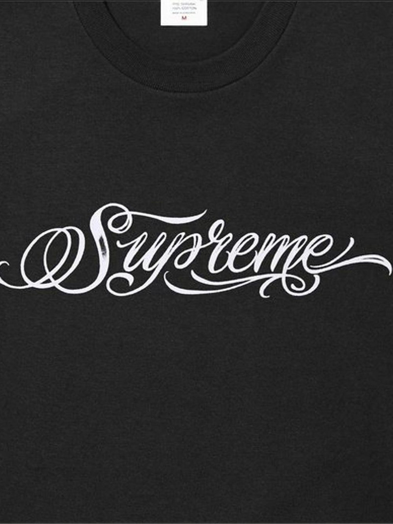 Supreme script T-shirt outlook