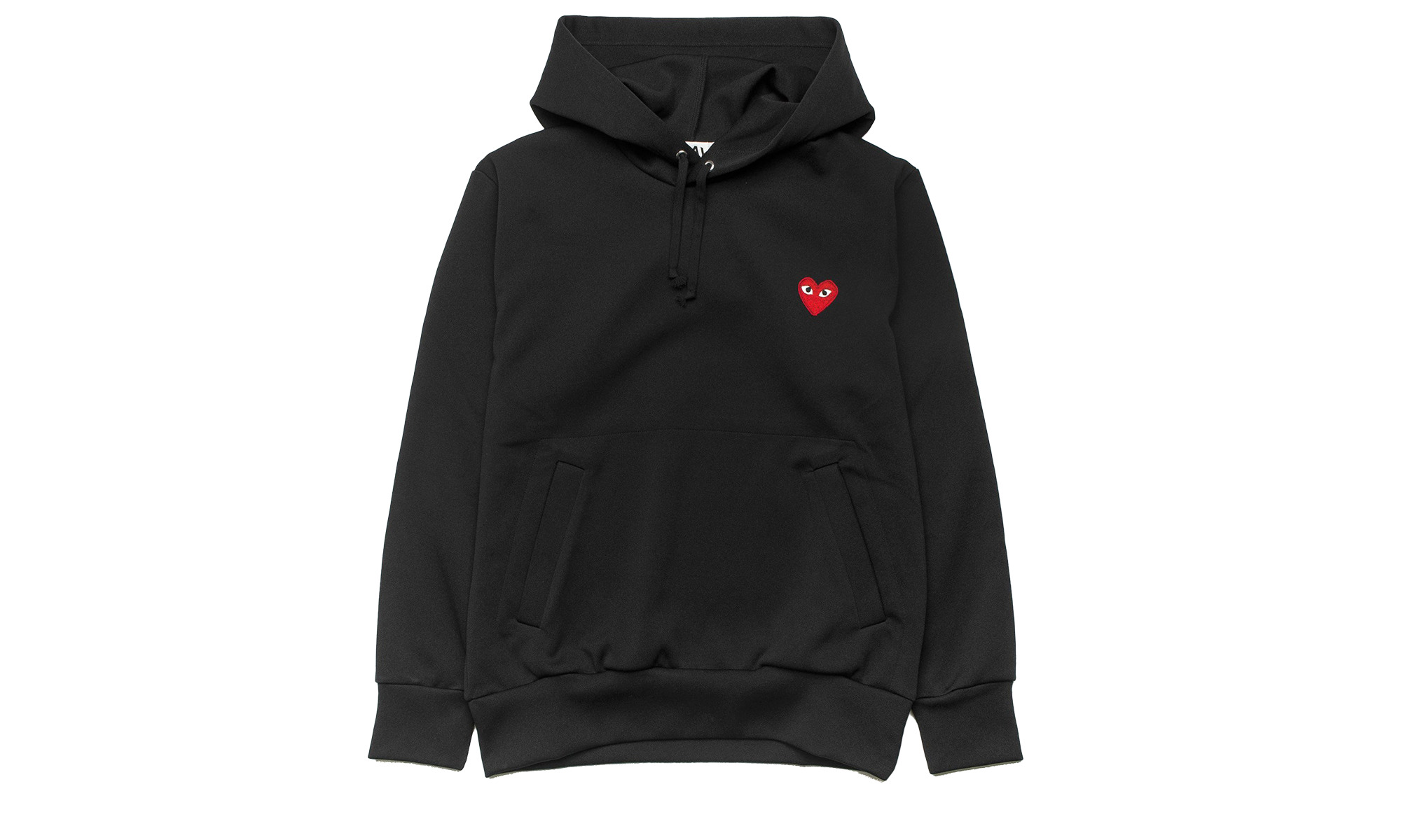 Heart Pullover Hoodie "Black" - 1