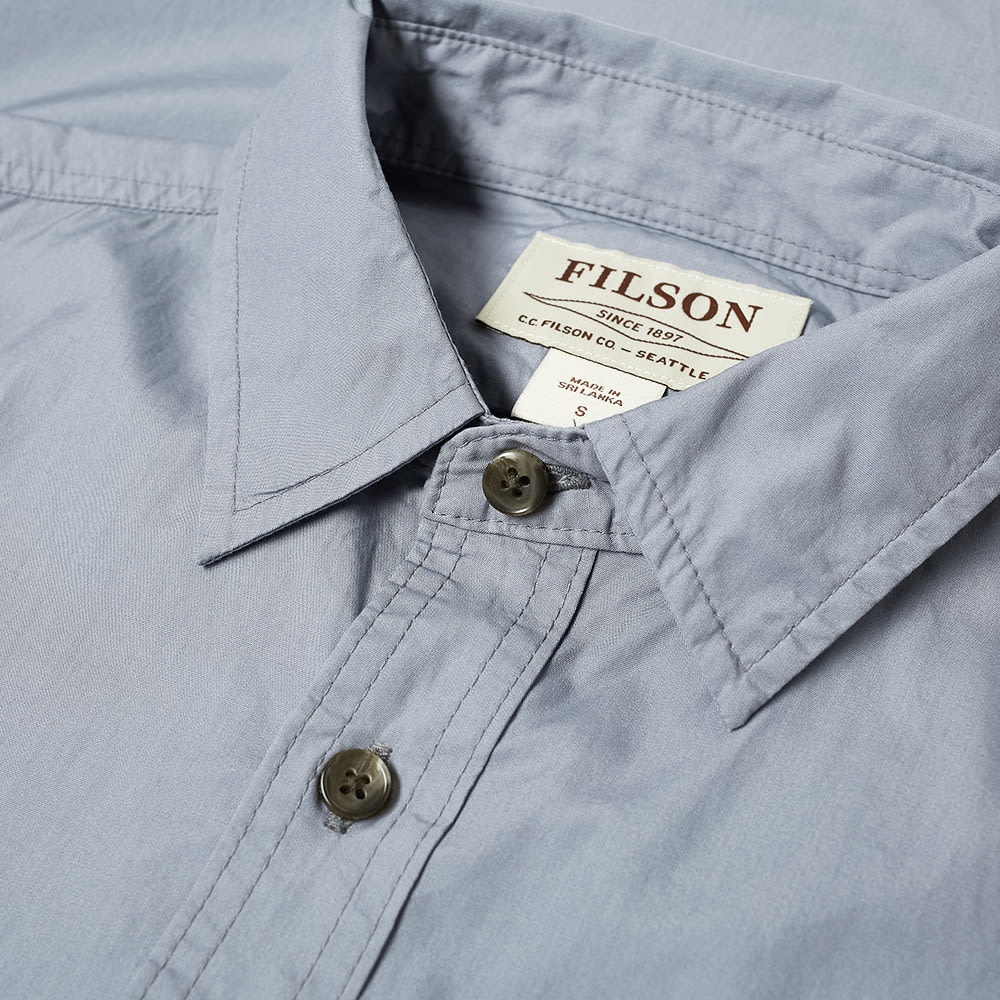 Filson Short Sleeve Feather Cloth Shirt - 2