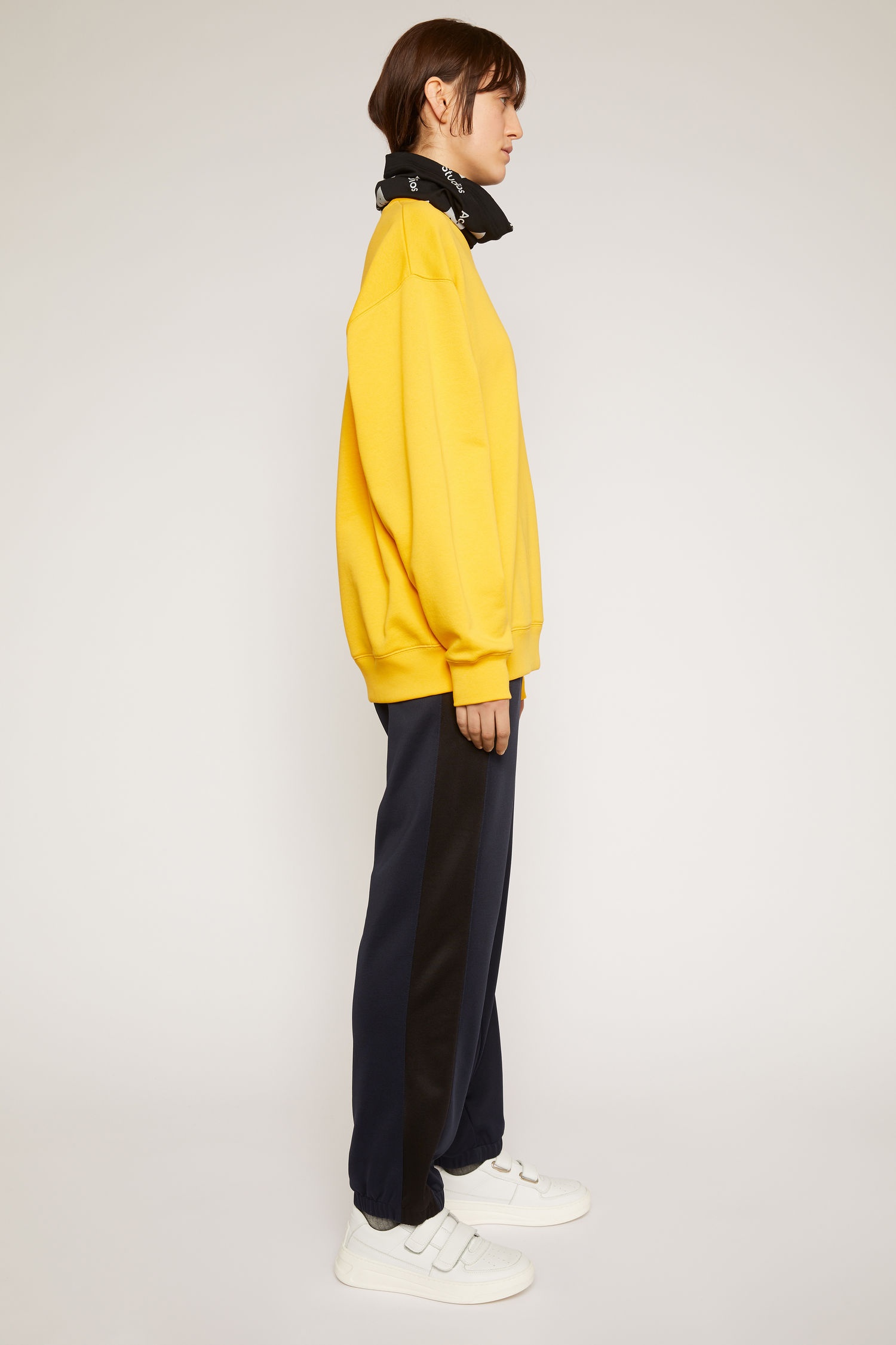 Oversized sweatshirt honey yellow - 5