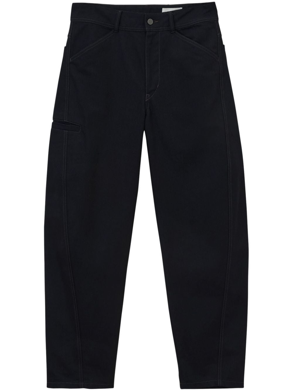 Twisted tapered trousers - 1