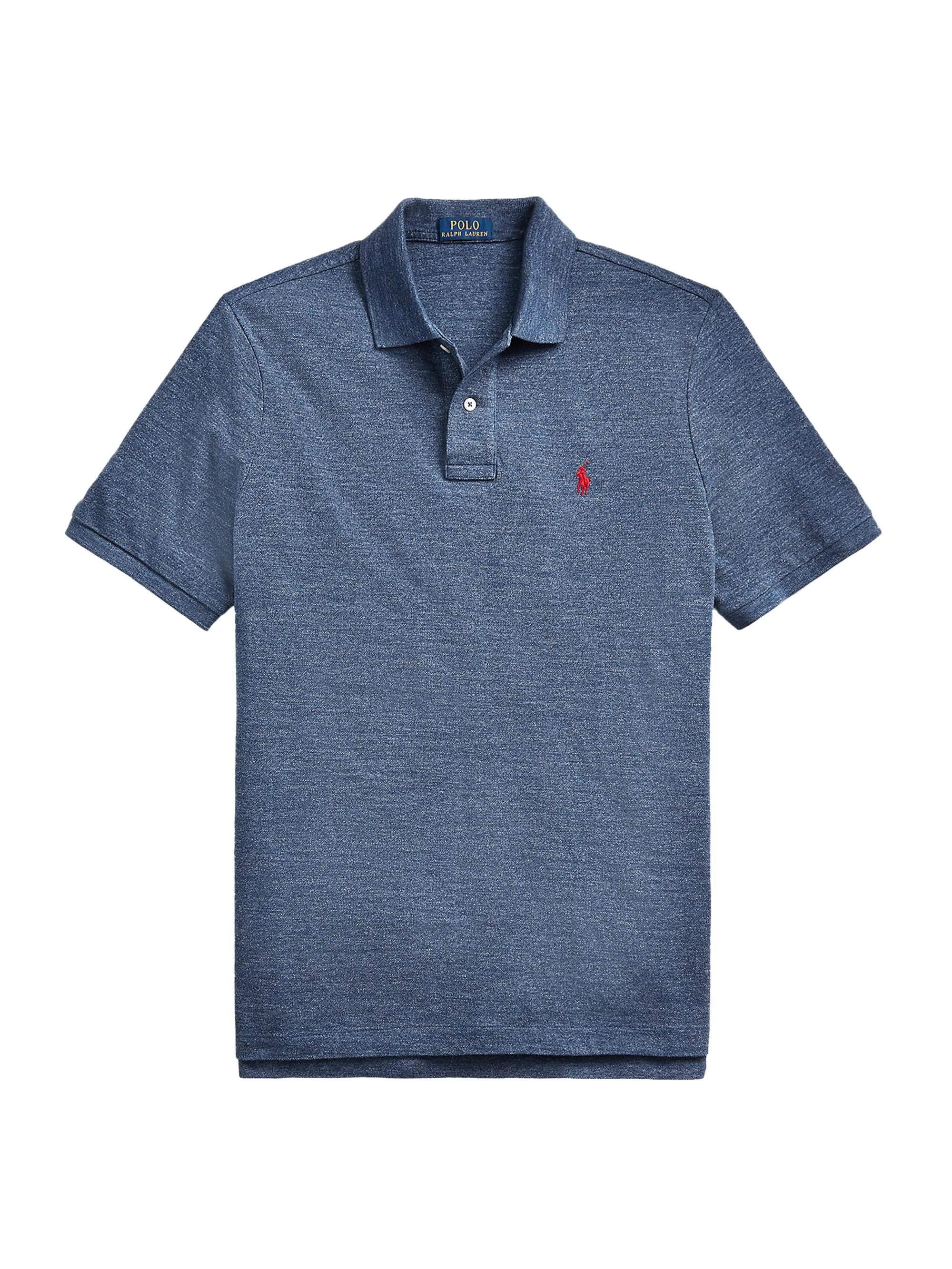 Men's Mesh Classic-Fit Polo Shirt - Classic Royal - 1