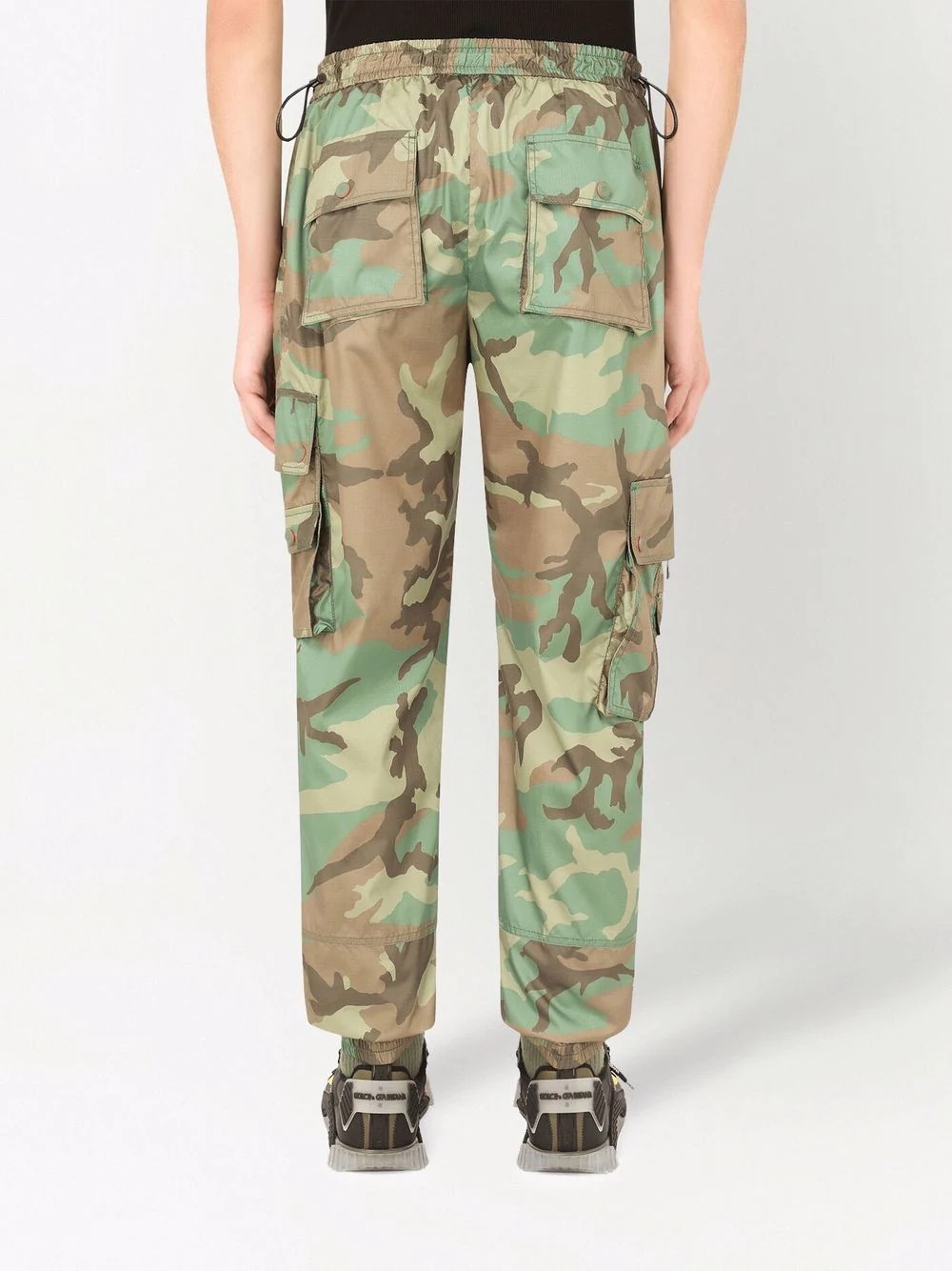 camouflage-print track pants - 4